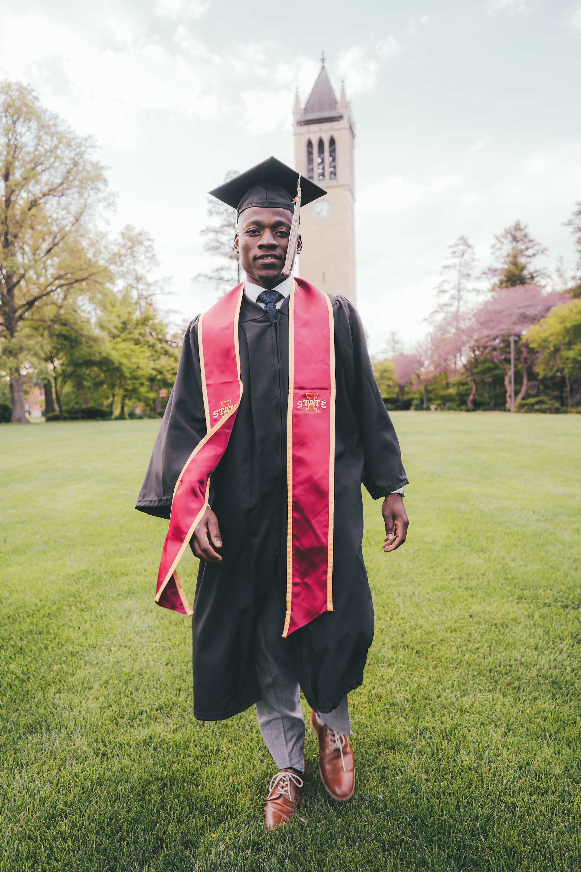 Nigerian student graduated in United States