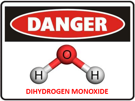 MSDS Dihydrogen Monoxide Hoax