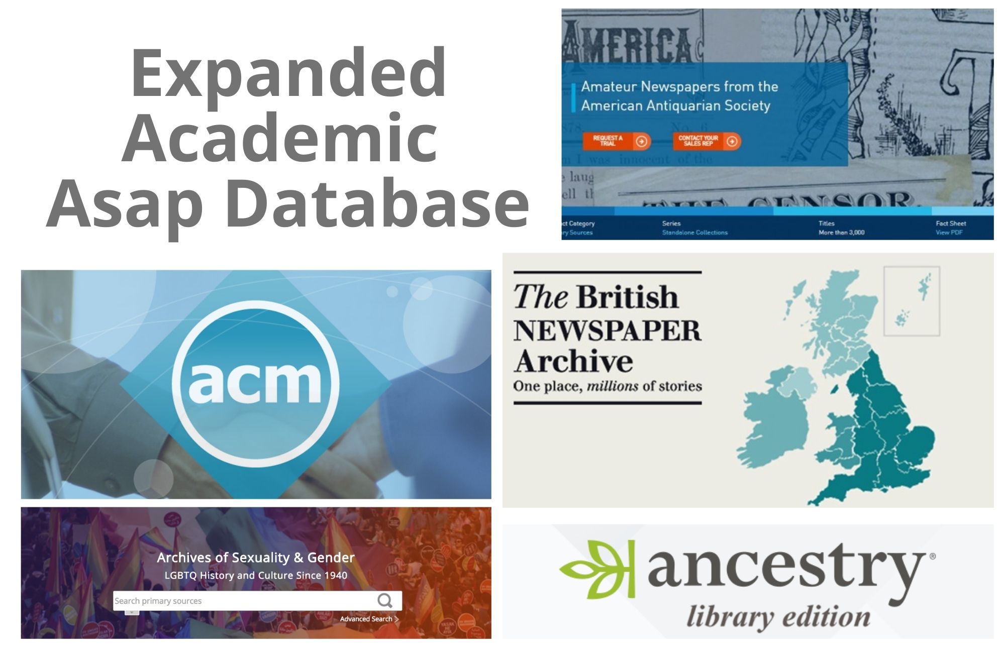 Expanded Academic Asap Database - Put The World's Finest Publications And Reference Sources At Your Users’ Fingertips