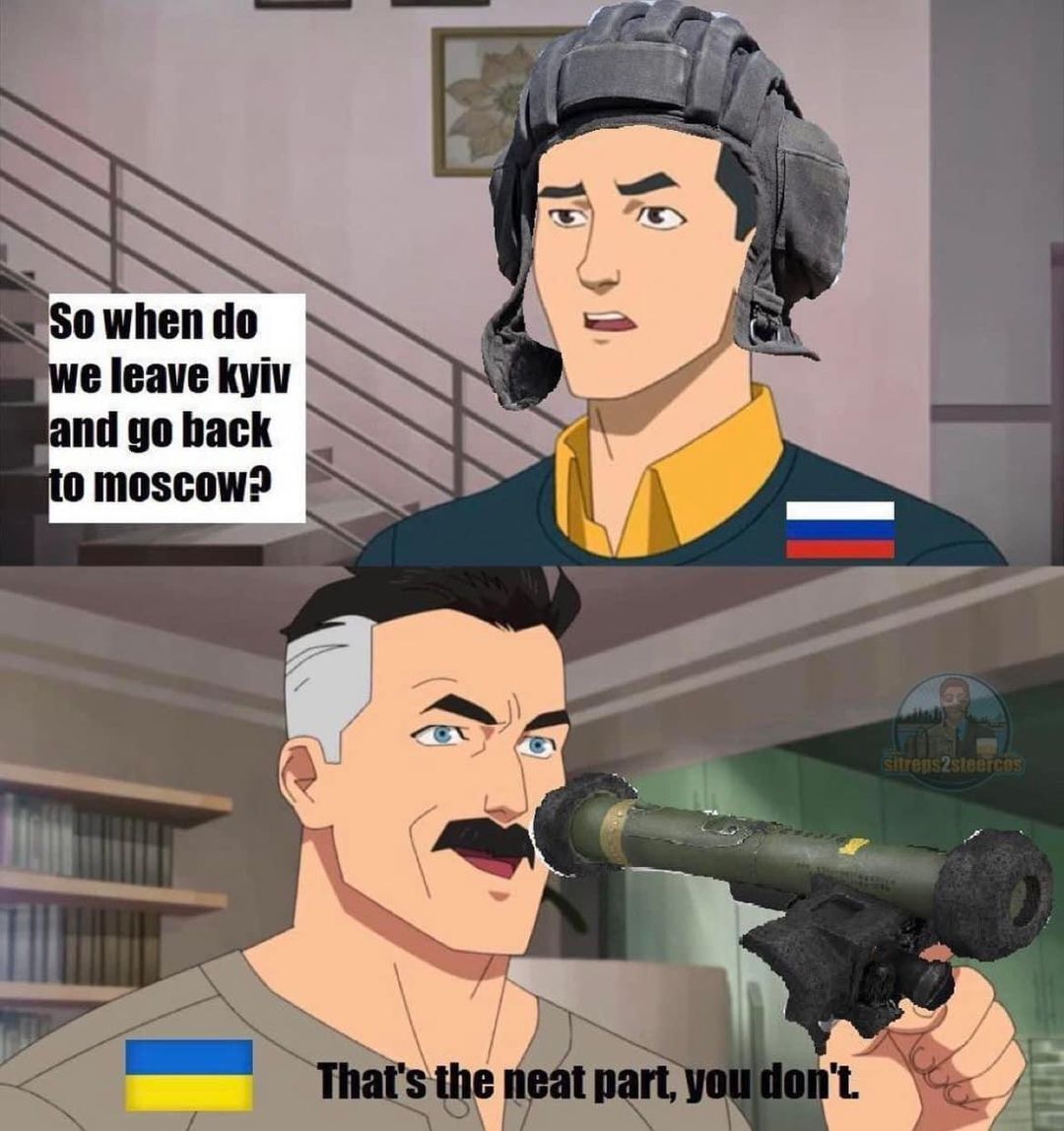 Ukrainian war meme