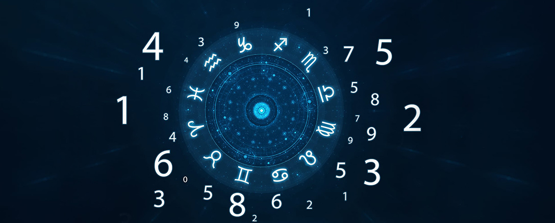 Visual numerology and zodiac